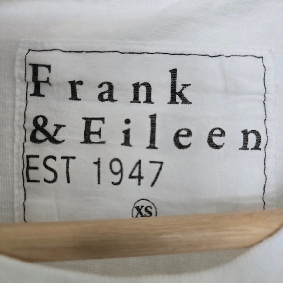 Frank & Eileen White Women's Top Tee Lab Size Xsmall - Picture 3 of 9